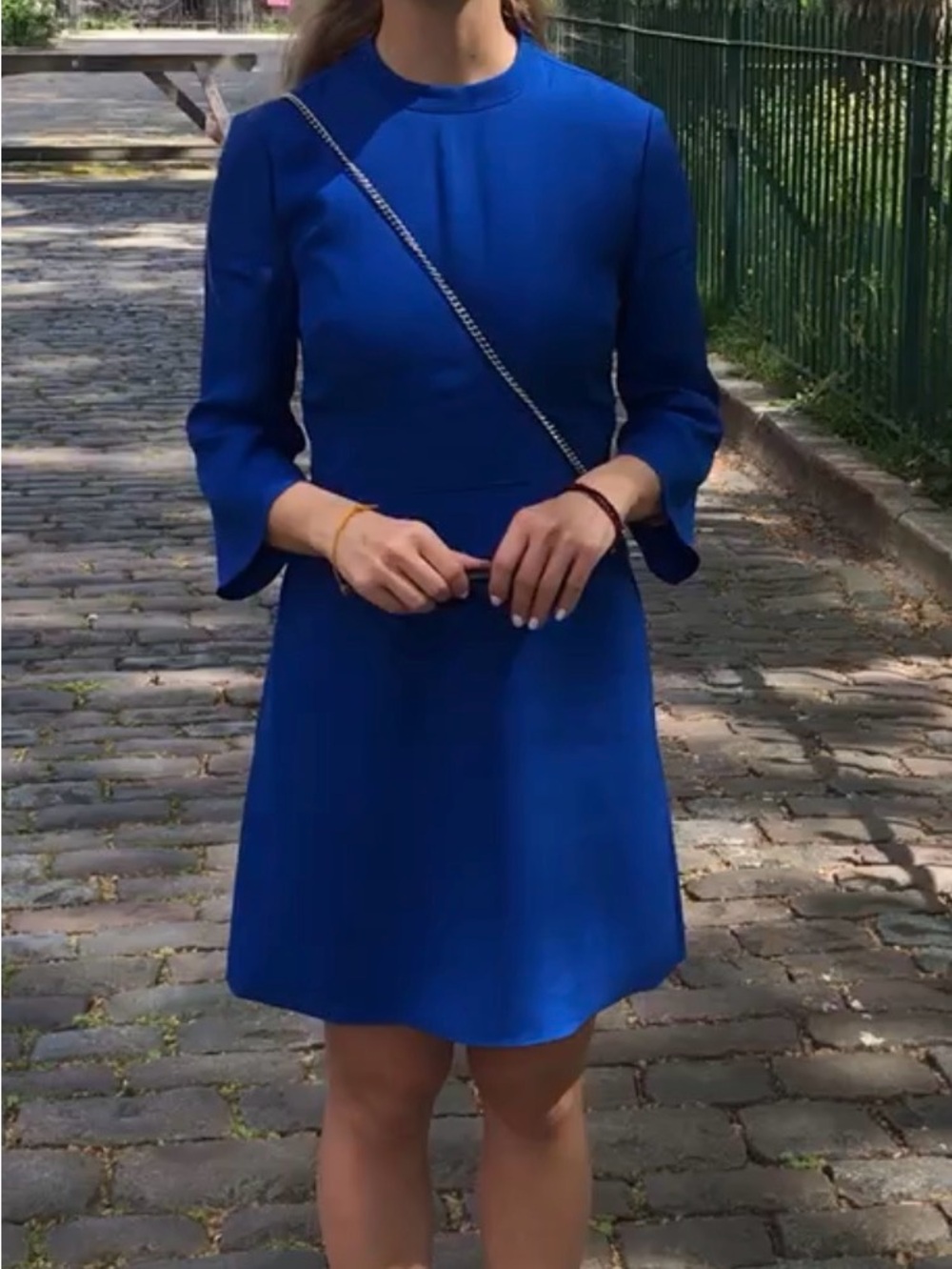 Reiss cobalt blue dress